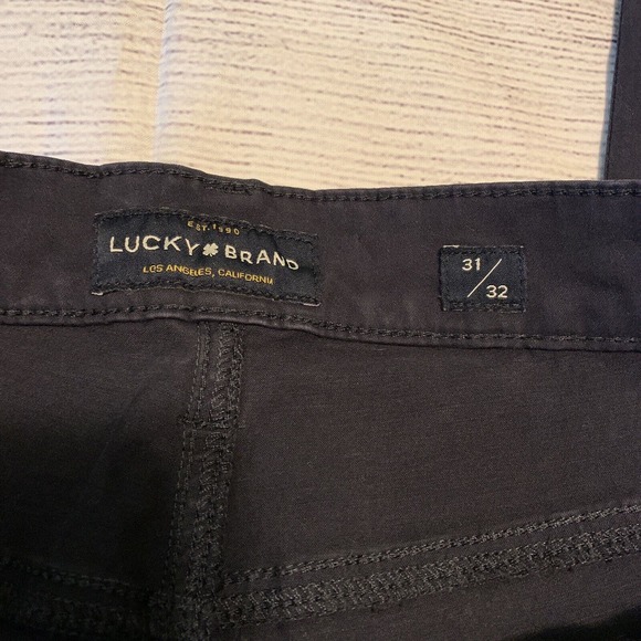 Lucky Brand 221 Mens Size 31x32 Straight Leg Pants Blue - Picture 7 of 10